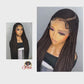Gold Unit Closure Glueless Wig Ready to Ship