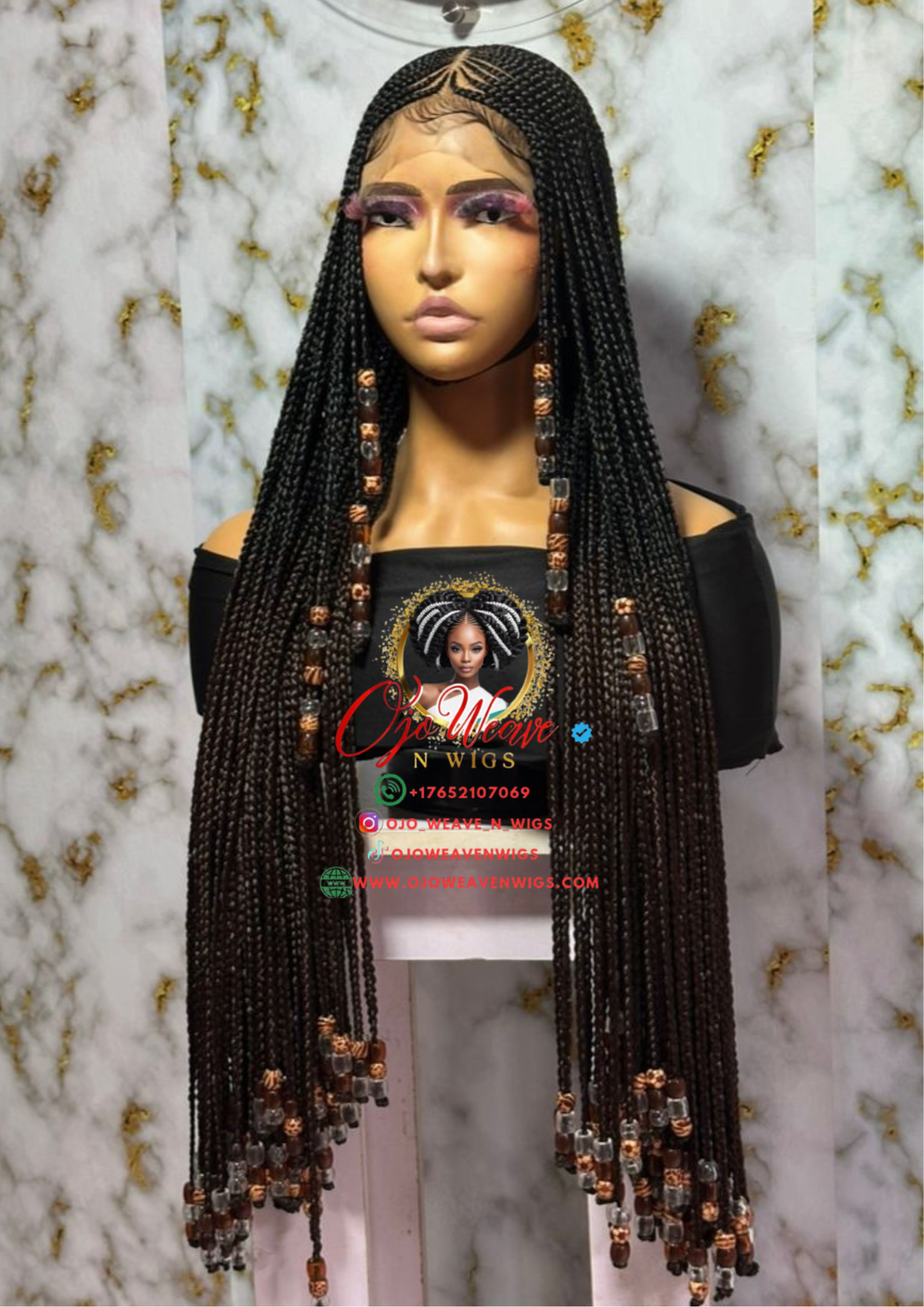 ASA Unit Full Lace Wig 28 inches Ready to Ship