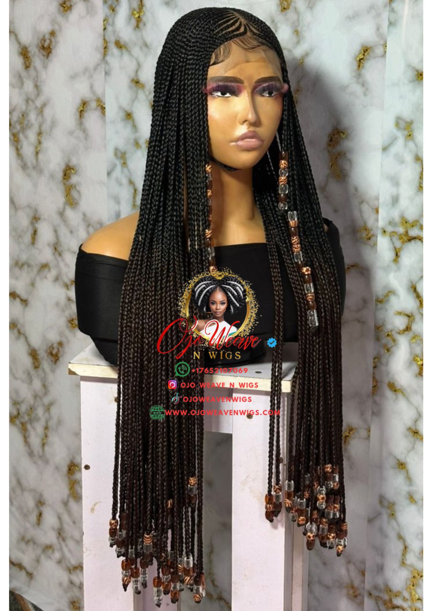 ASA Unit Full Lace Wig 28 inches Ready to Ship